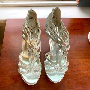 Sparkly prom/pageant shoes
